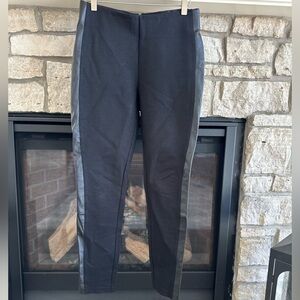 J Crew Pixie Pants Womens 8R
Leather(100% real) Stripe Tuxedo Back Zip Stretch